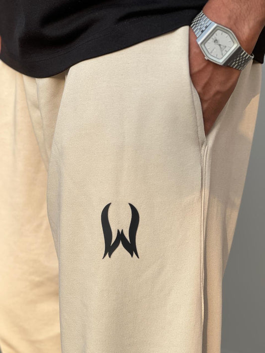 wide leg beige