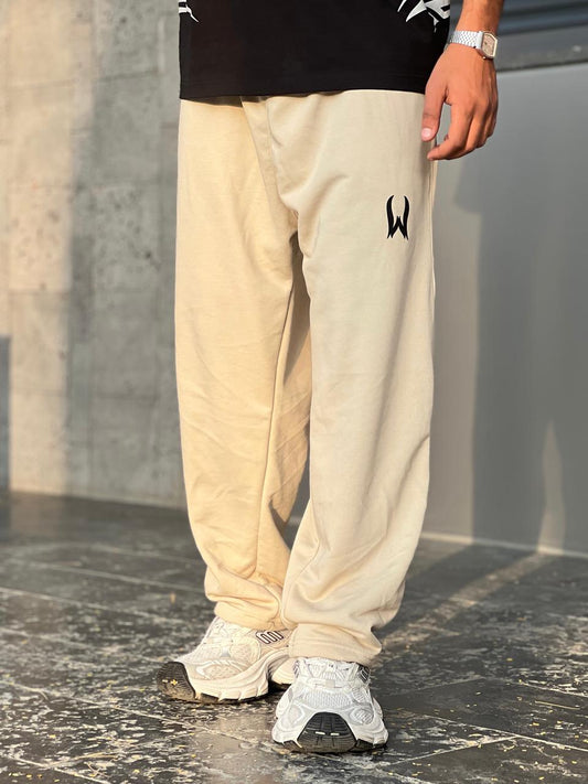 wide leg beige