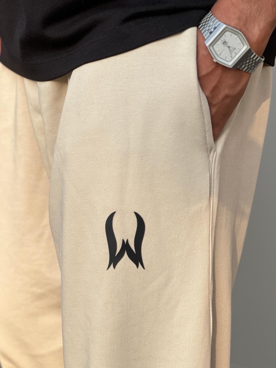 wide leg beige