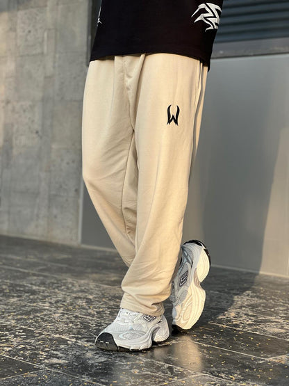 wide leg beige
