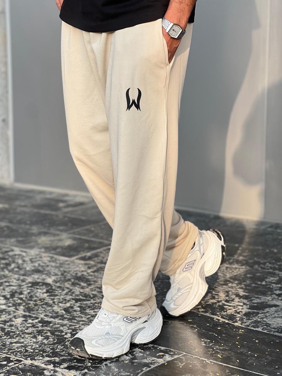 wide leg beige