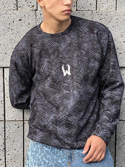 Round black